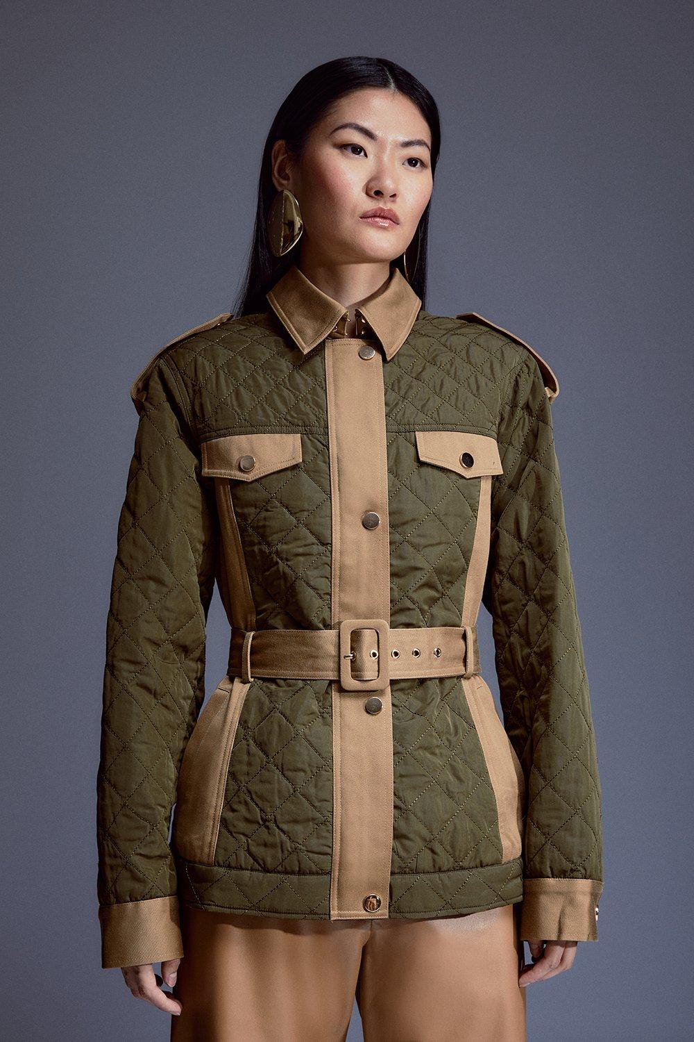 Burberry cotton sateen trench clearance coat