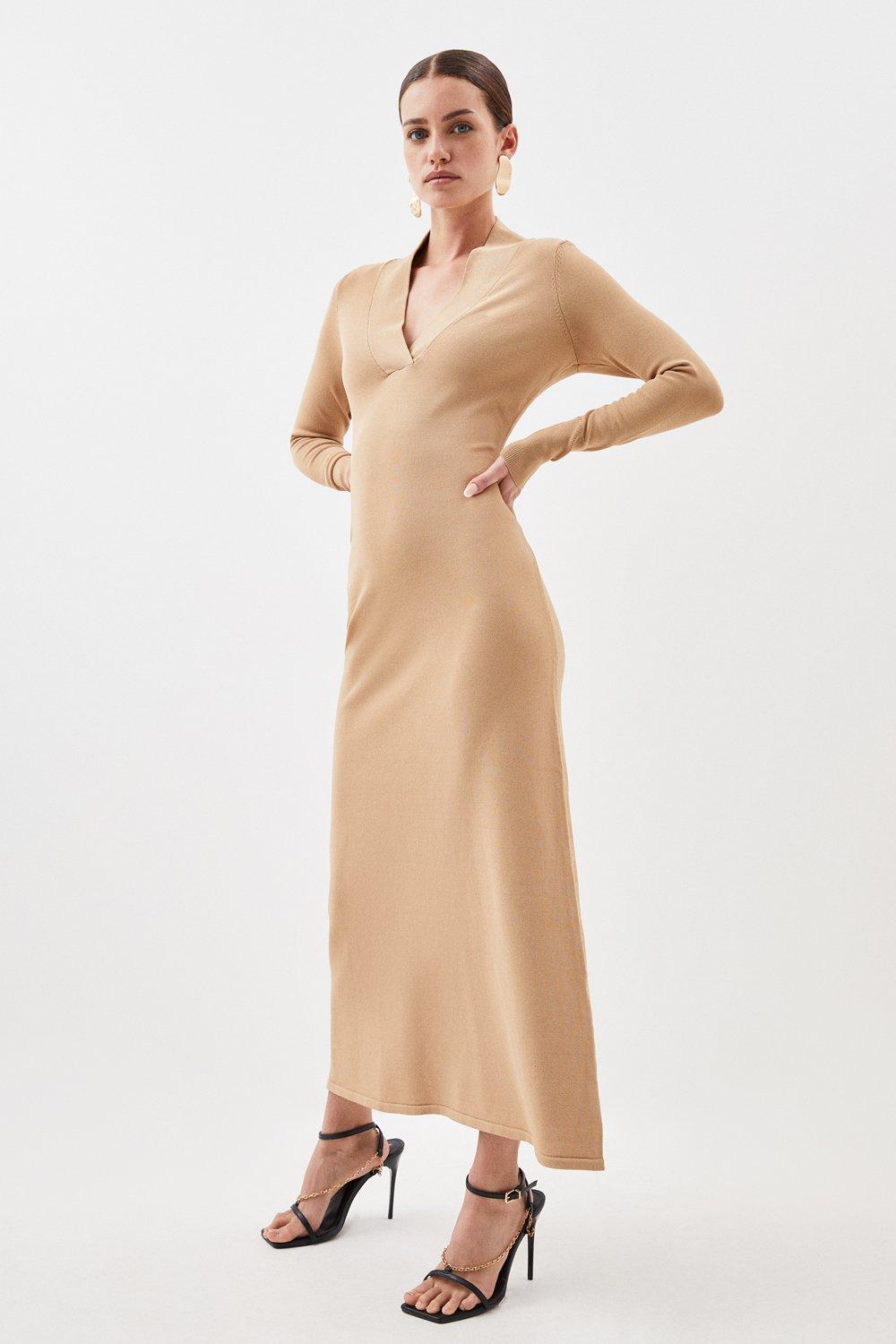 Envelope hotsell collar dress