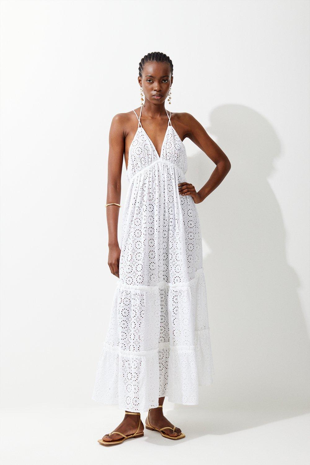 Karen millen crochet dress sale