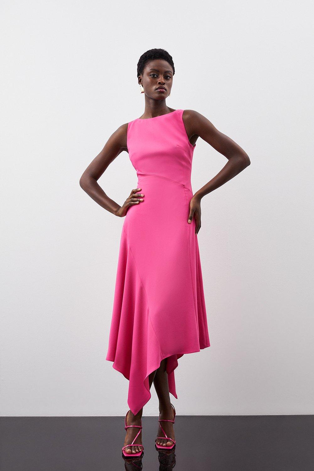 Karen millen pink sales dress