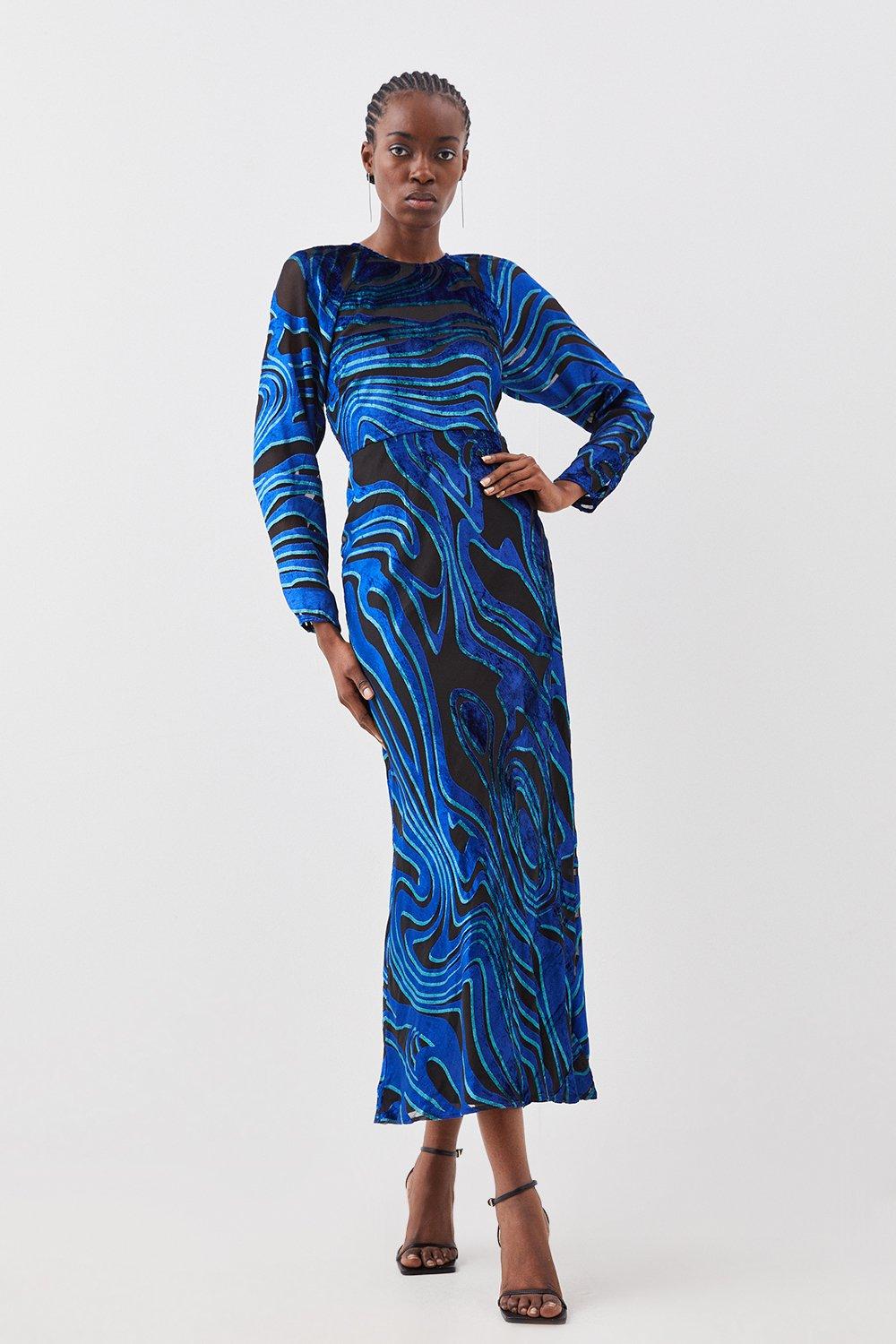 Karen millen 2024 broderie kaftan