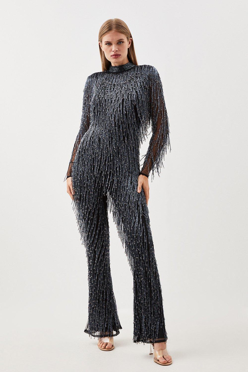 Karen millen cheap snake print jumpsuit