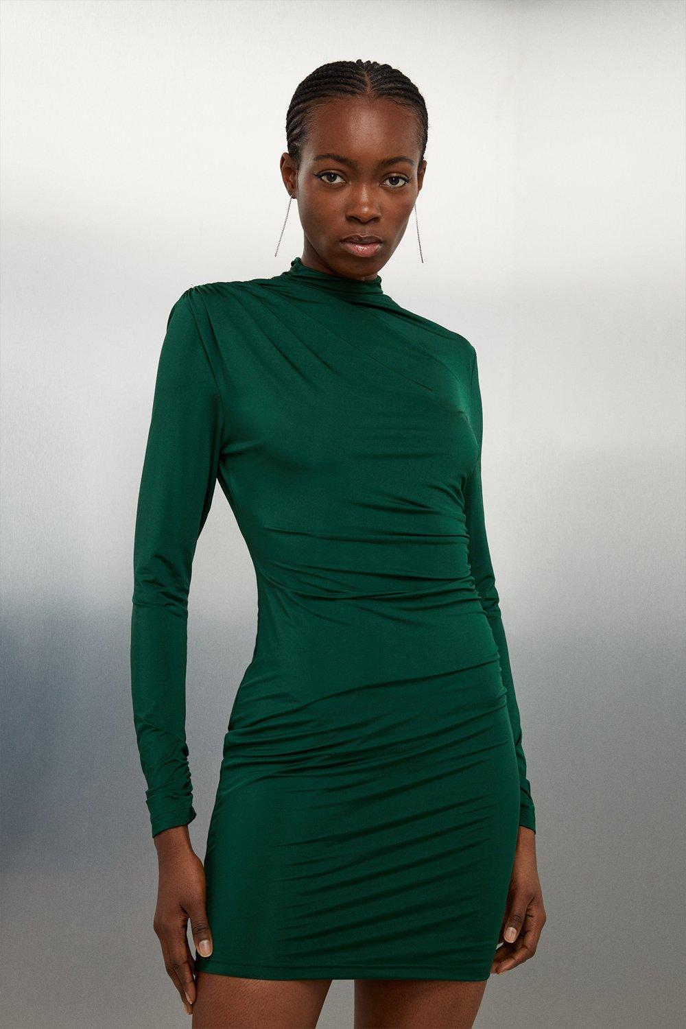 Polo Pleated Mini Dress