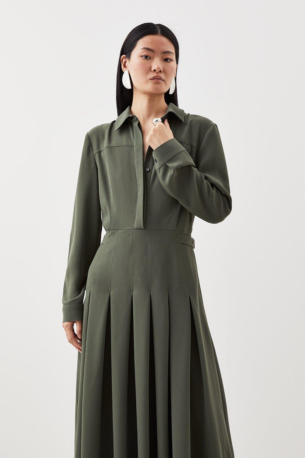 【直営・関税送料込】Midi shirt dress 10058227286046.jpg