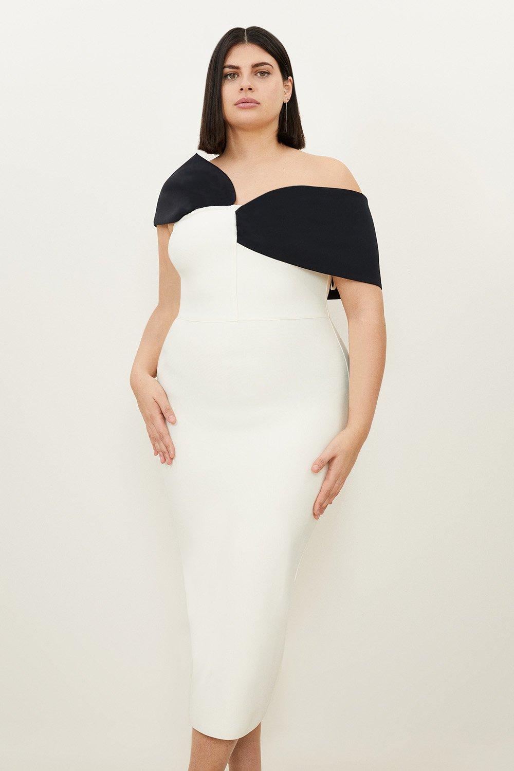 【Karen Millen】日本未入荷！ ニット ワンショルダー DRESS bkk08044_green_xl?pdp.template