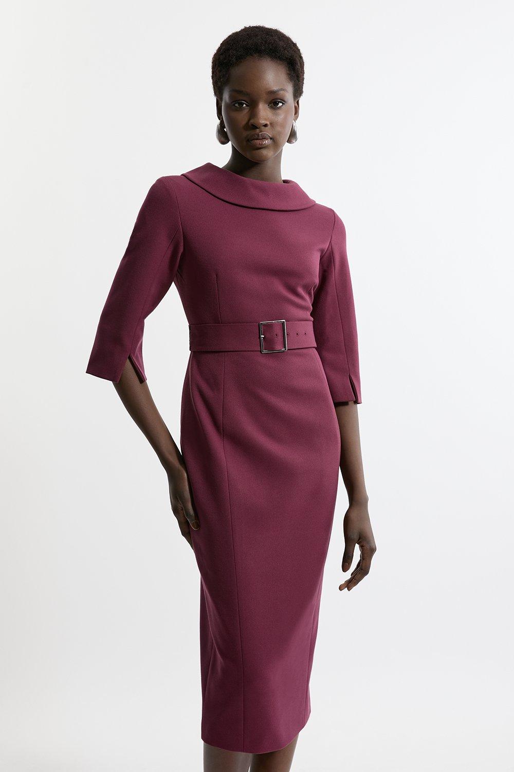 Lydia Millen Corset Detail Tulle Tiered Woven Dress | Karen