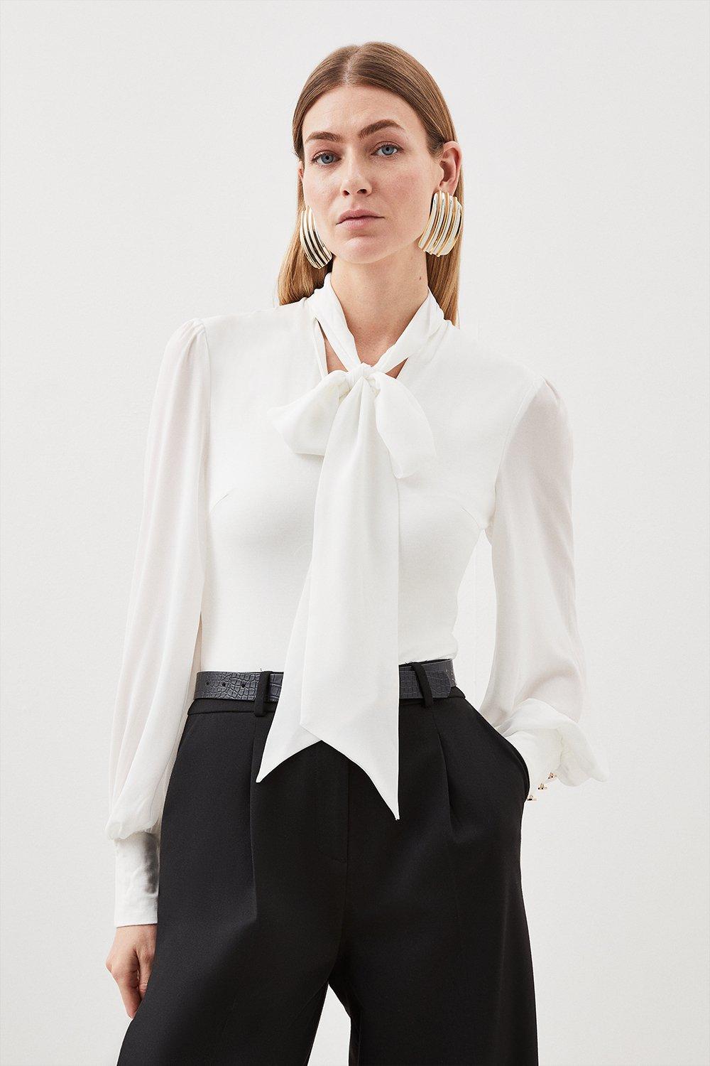 【KAREN MILLEN】スエードチャンキーストレッチウエストベルト Slinky Geo Knit Chain Detail Halter Top | Karen Millen