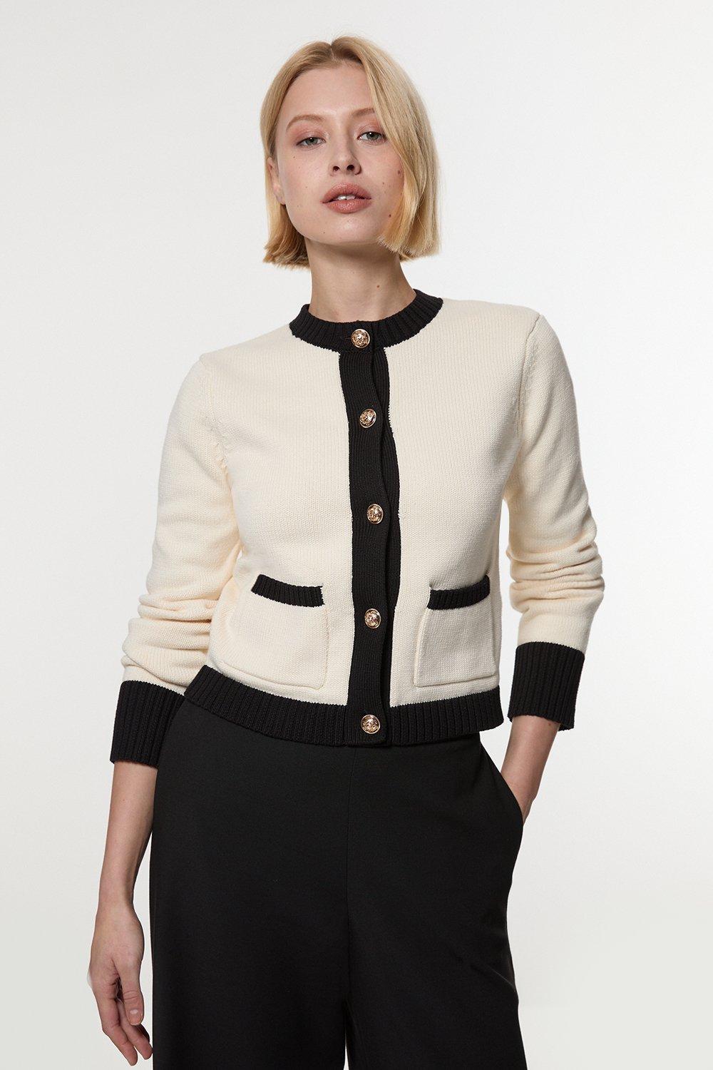 KAREN MILLEN タブルディテールロングラインコート Lydia Millen Chiffon Top Stitch Detail Ruffle Belted Woven