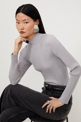 Slinky Cowl Neck Jersey Top