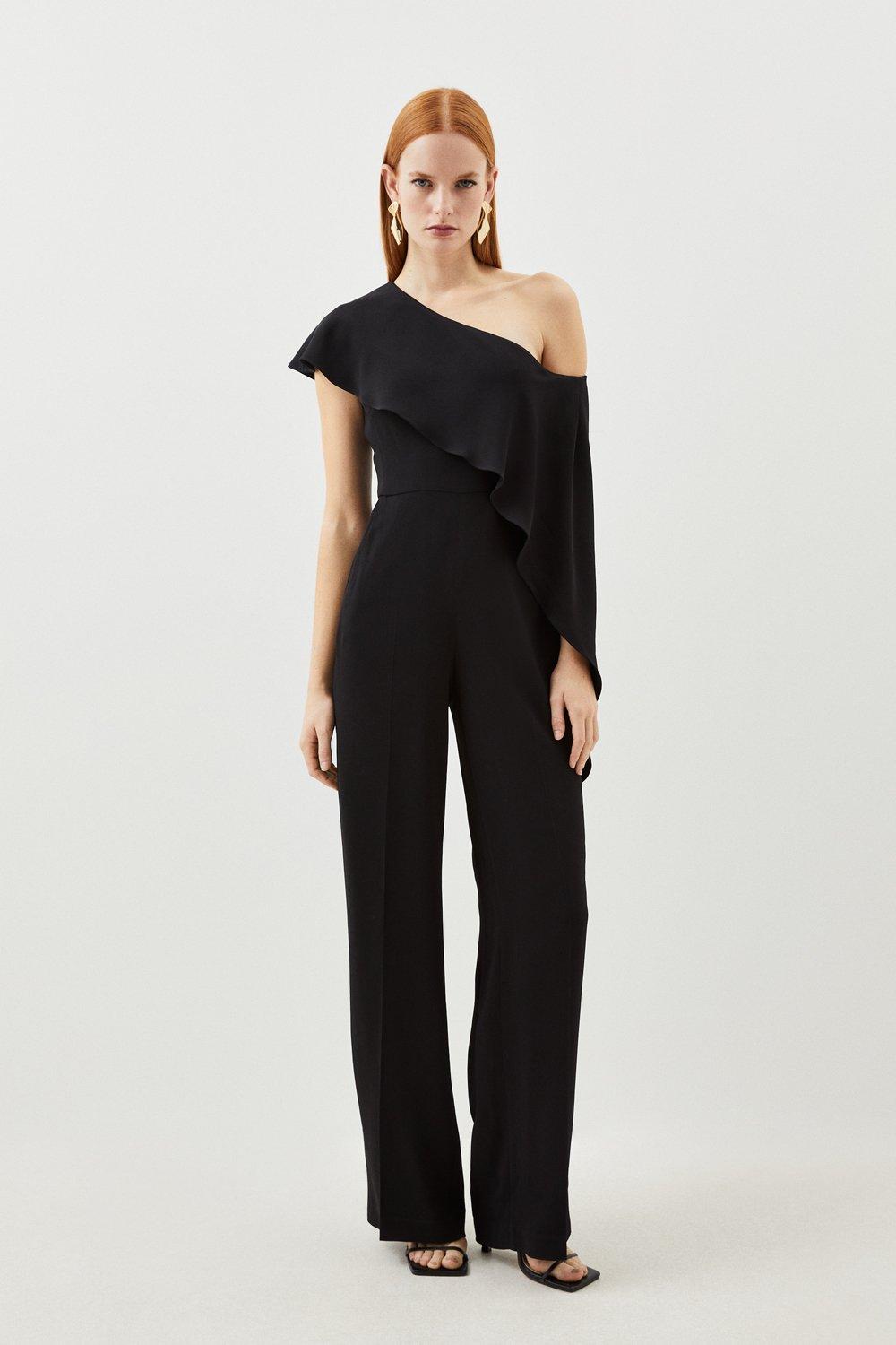 Limited Edition Oversized Tailored Jumpsuit | Karen Millen