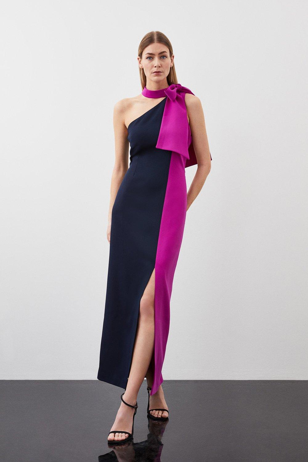 Karen millen outlet colour pop dress