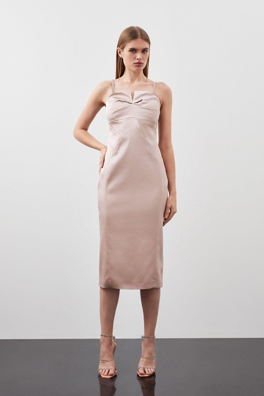 Karen millen origami store dress