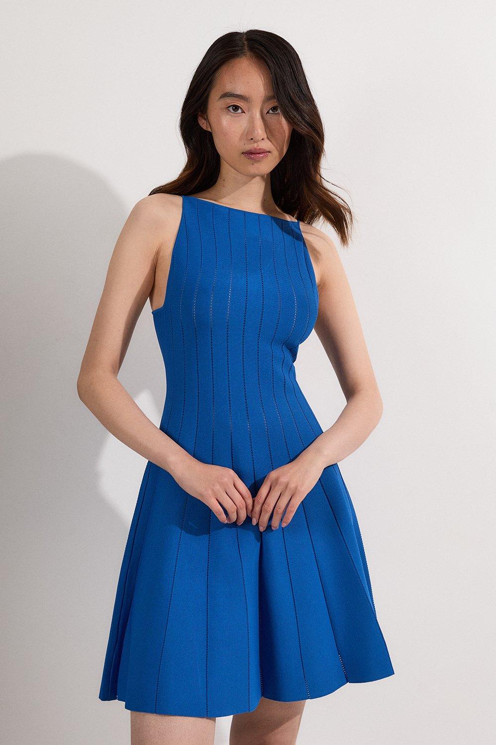 ワンピース Karen knit set mini dress ANDMARY】Karen knit set mini dress