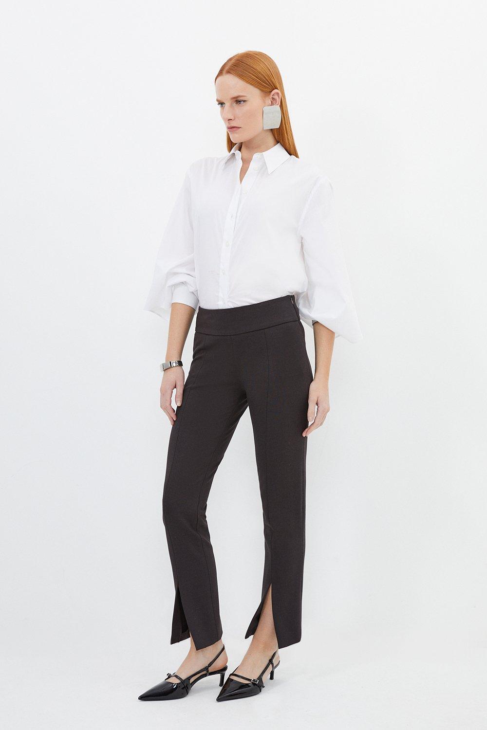 ★fa.er.ie★cotton mesh cross up leggings (navy)★韓国送料込 Embellished Jersey Mesh Legging | Karen Millen