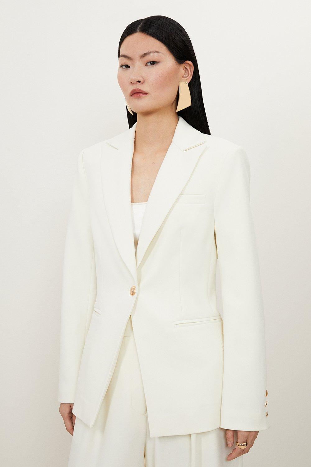 n*n様 L'AUBE BLANC Double Knit Peplum Jac n*n様 L´AUBE BLANC Double Knit Peplum Jac