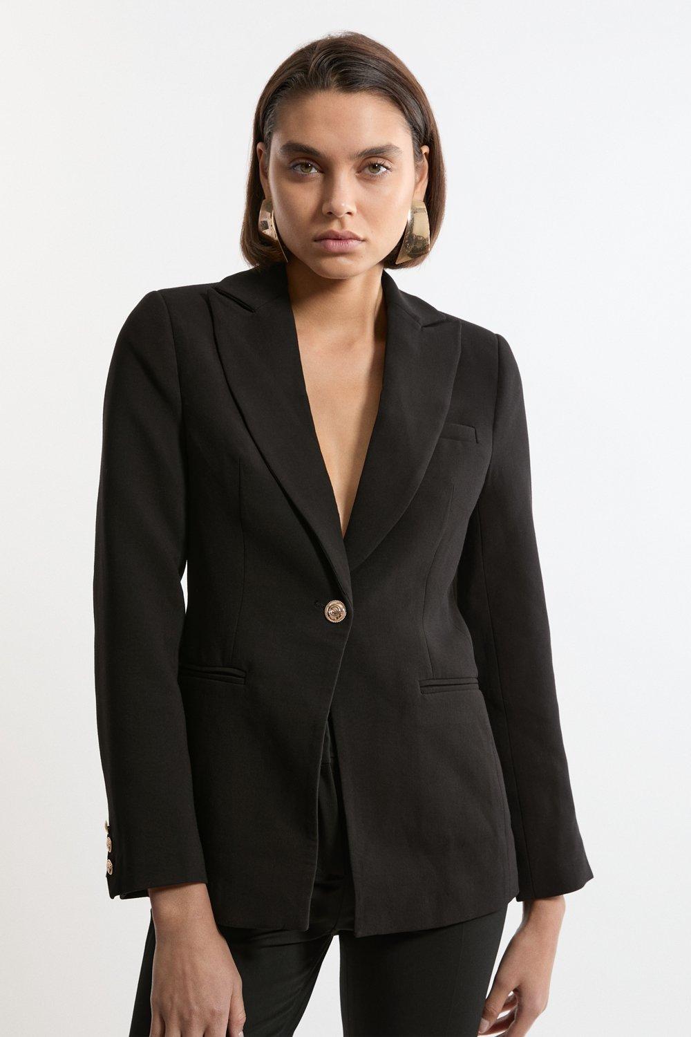 Karen millen 2024 velvet jacket