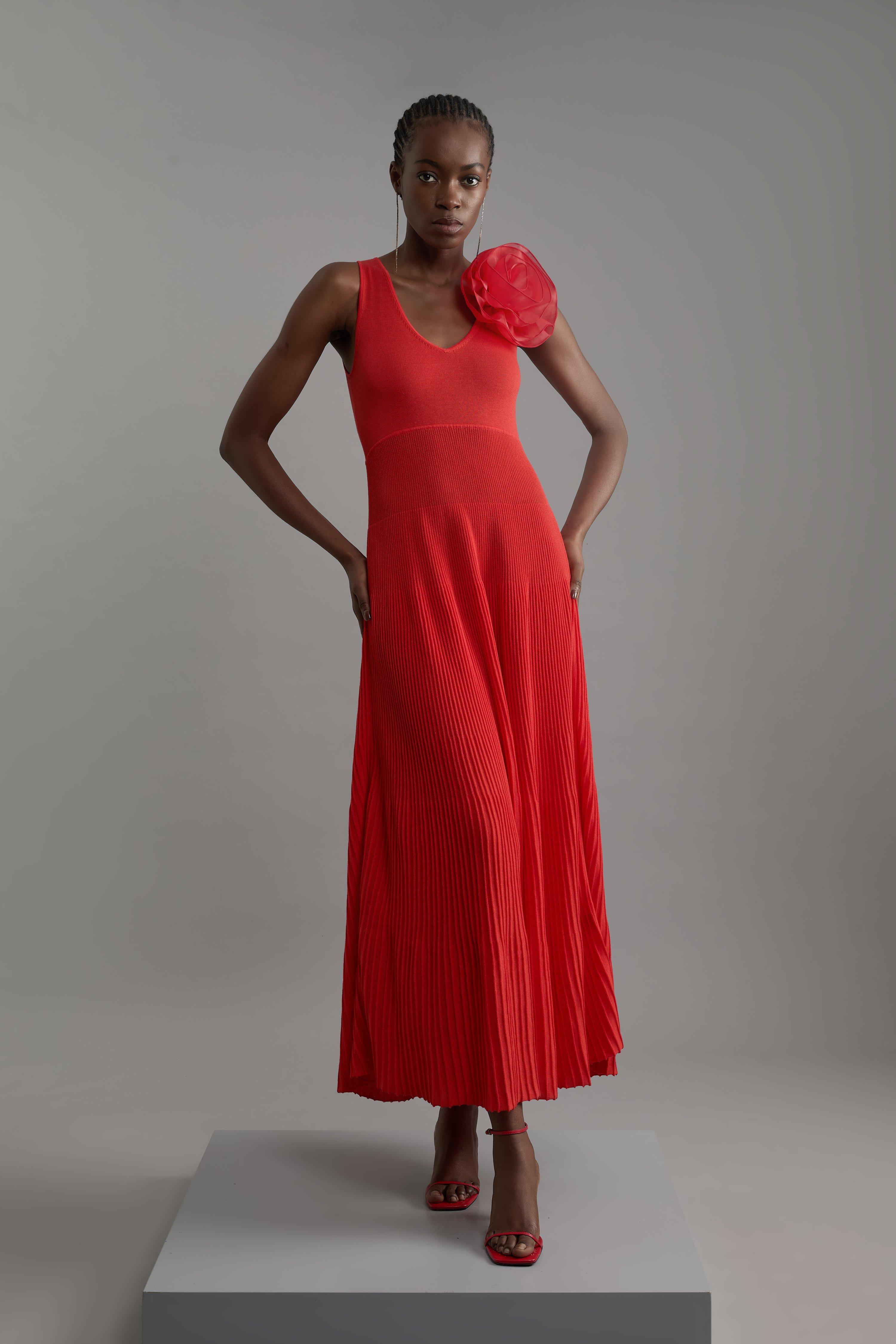 Figure Form Bandage Knit Mini Dress | Karen Millen