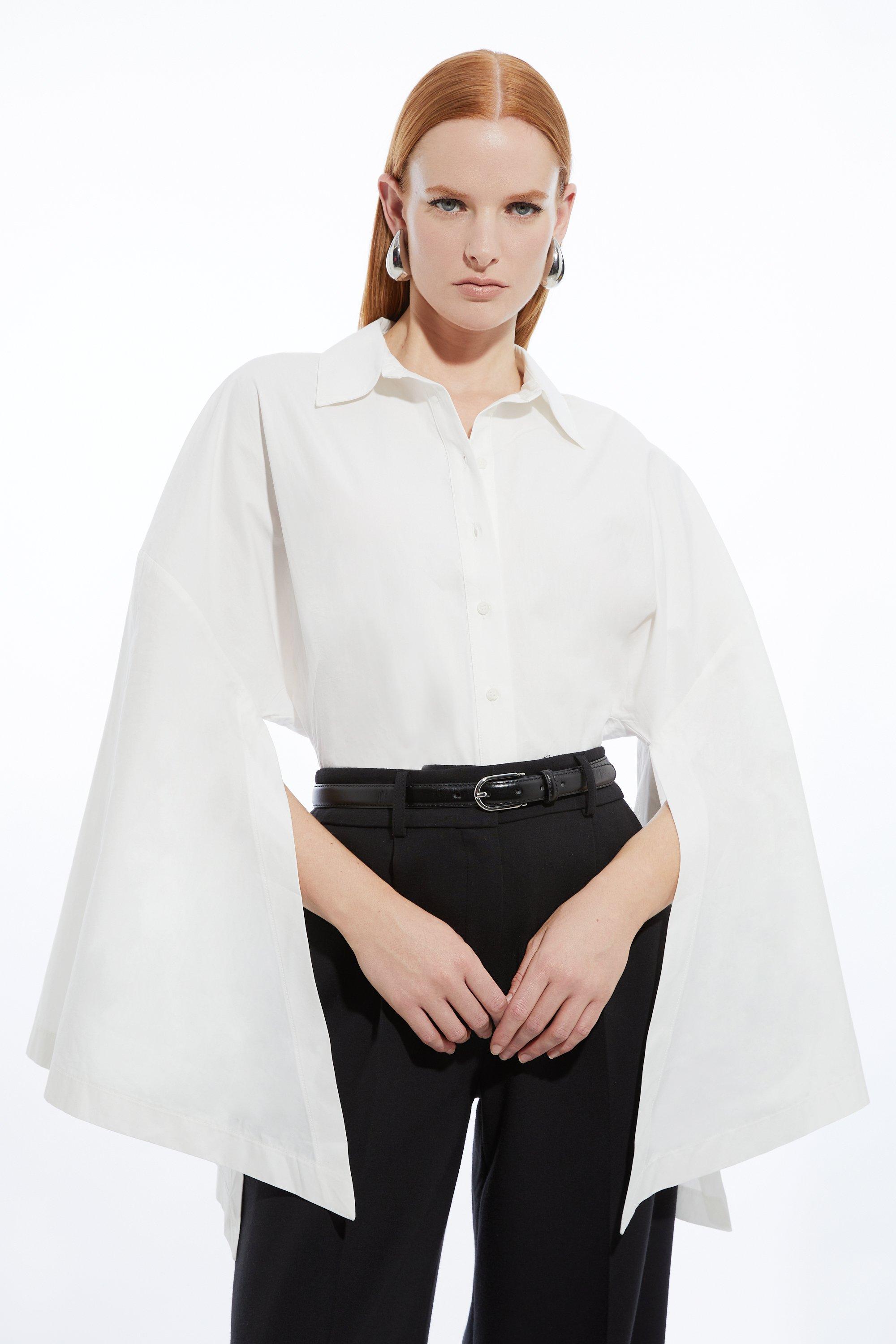 Embellished Denim Shirt | Karen Millen