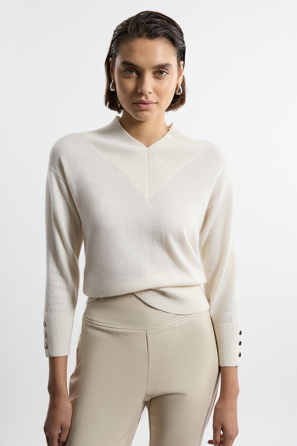 Plus size cashmere jumpers best sale