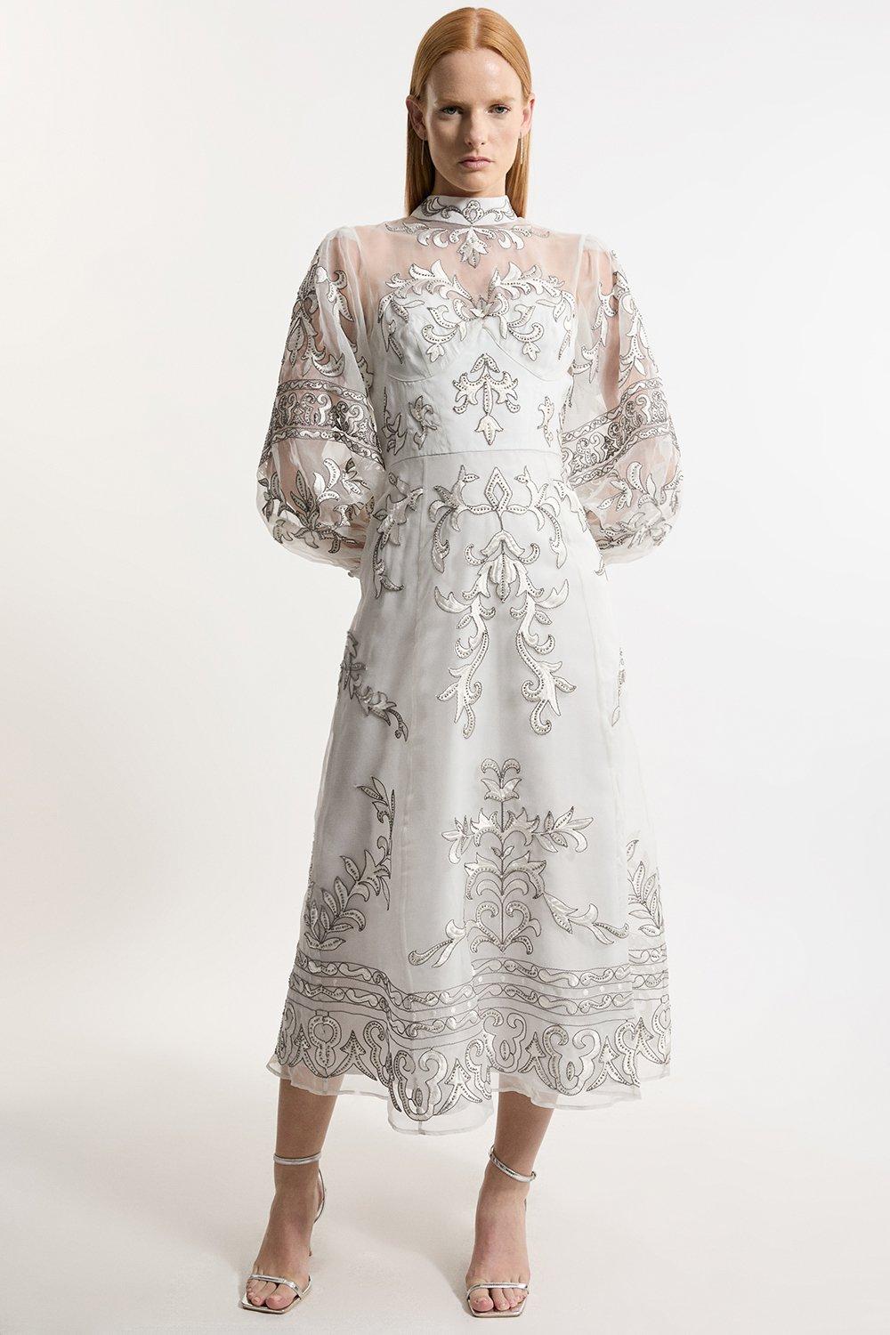 Petite Jersey Crepe Midaxi Cowl Neck Dress | Karen Millen