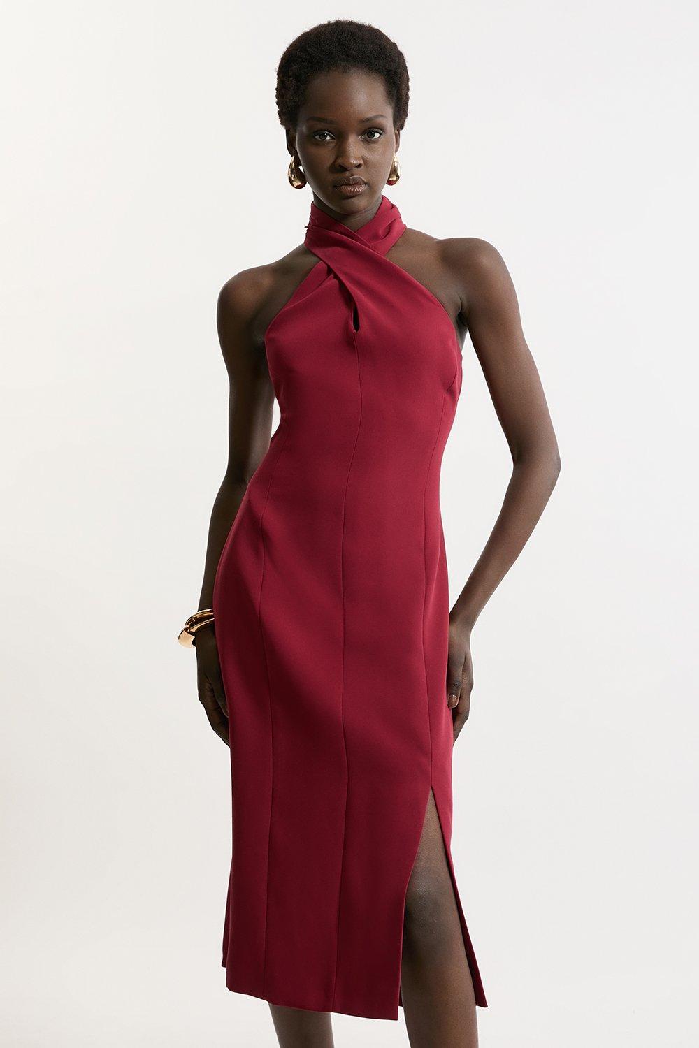 ◆KAREN MILLEN◆ルーシュディテール ドレス Lydia Millen Corset Detail Tulle Tiered Woven Dress | Karen