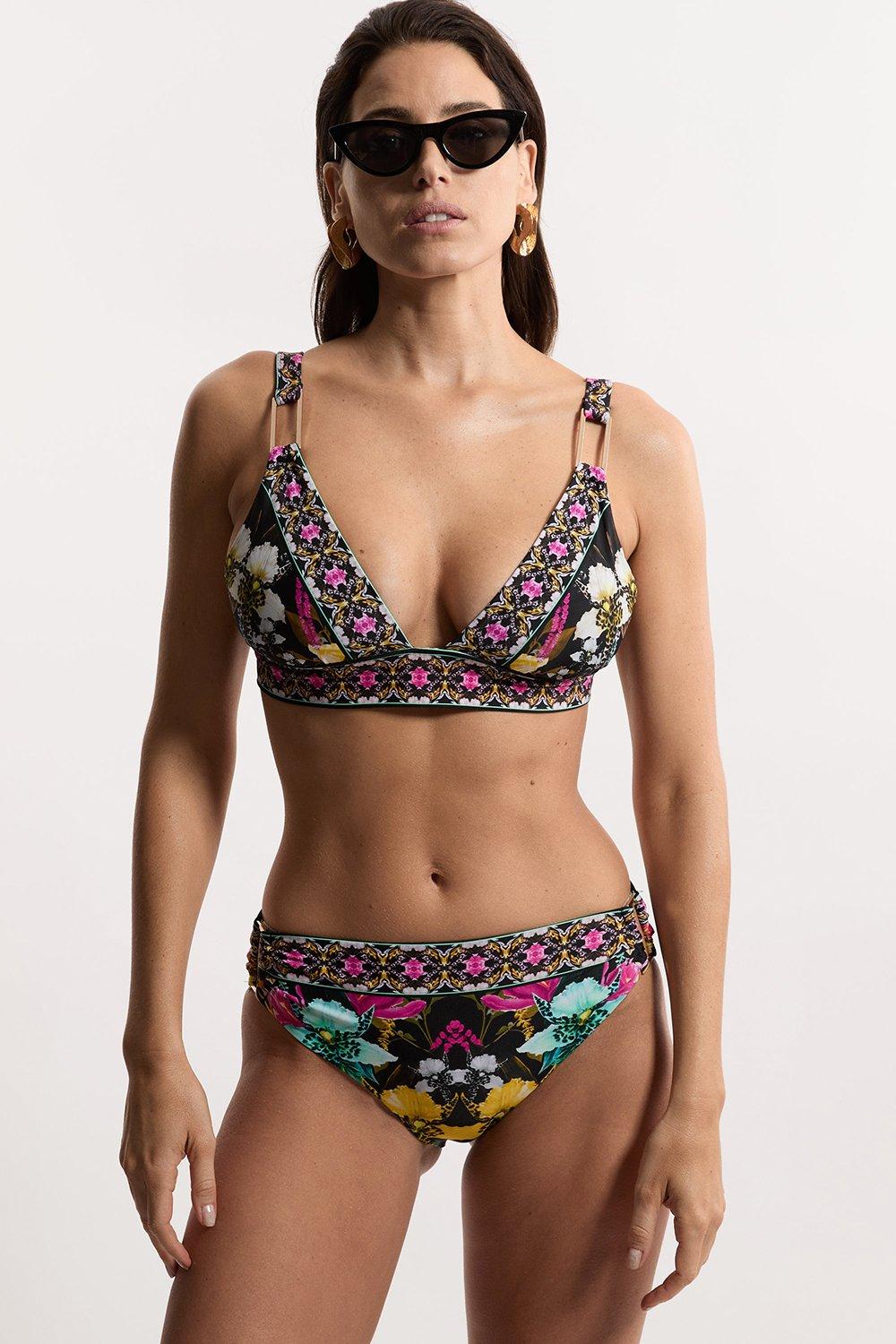 UJOH Eyelet Bra-Top サイズ2 Sleek Support Smoothing Underwire T-Shirt Bra