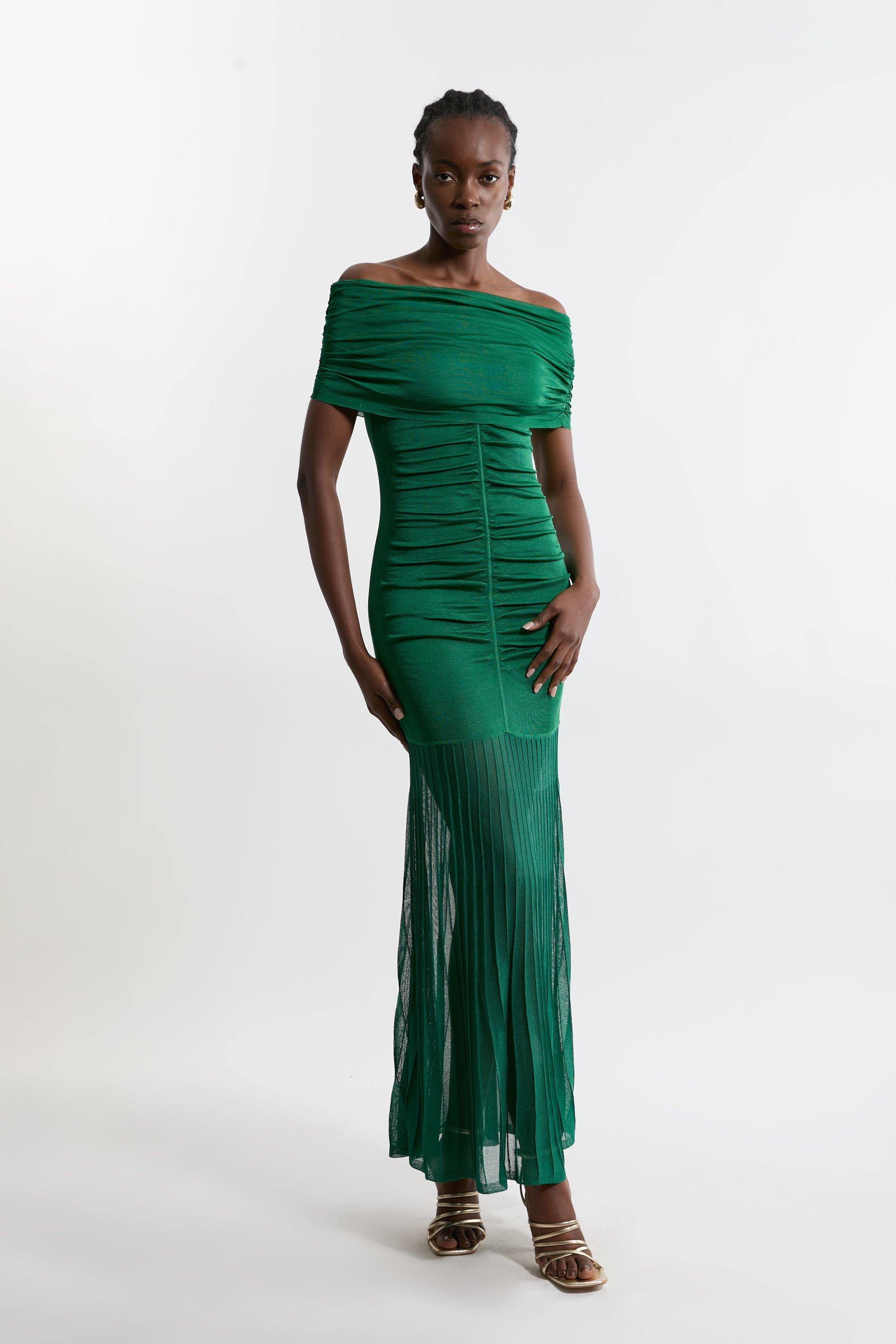 Premium Viscose Blend Body Contouring Off The Shoulder Knit Premium Viscose Blend Body Contouring Off The Shoulder Knit