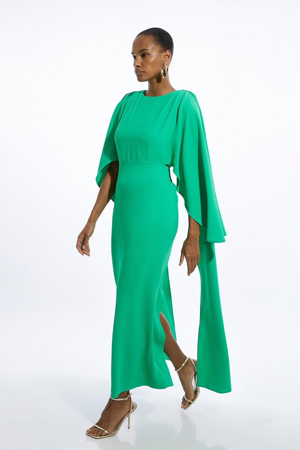 Marble Print Jersey Sleeveless Maxi Dress | Karen Millen