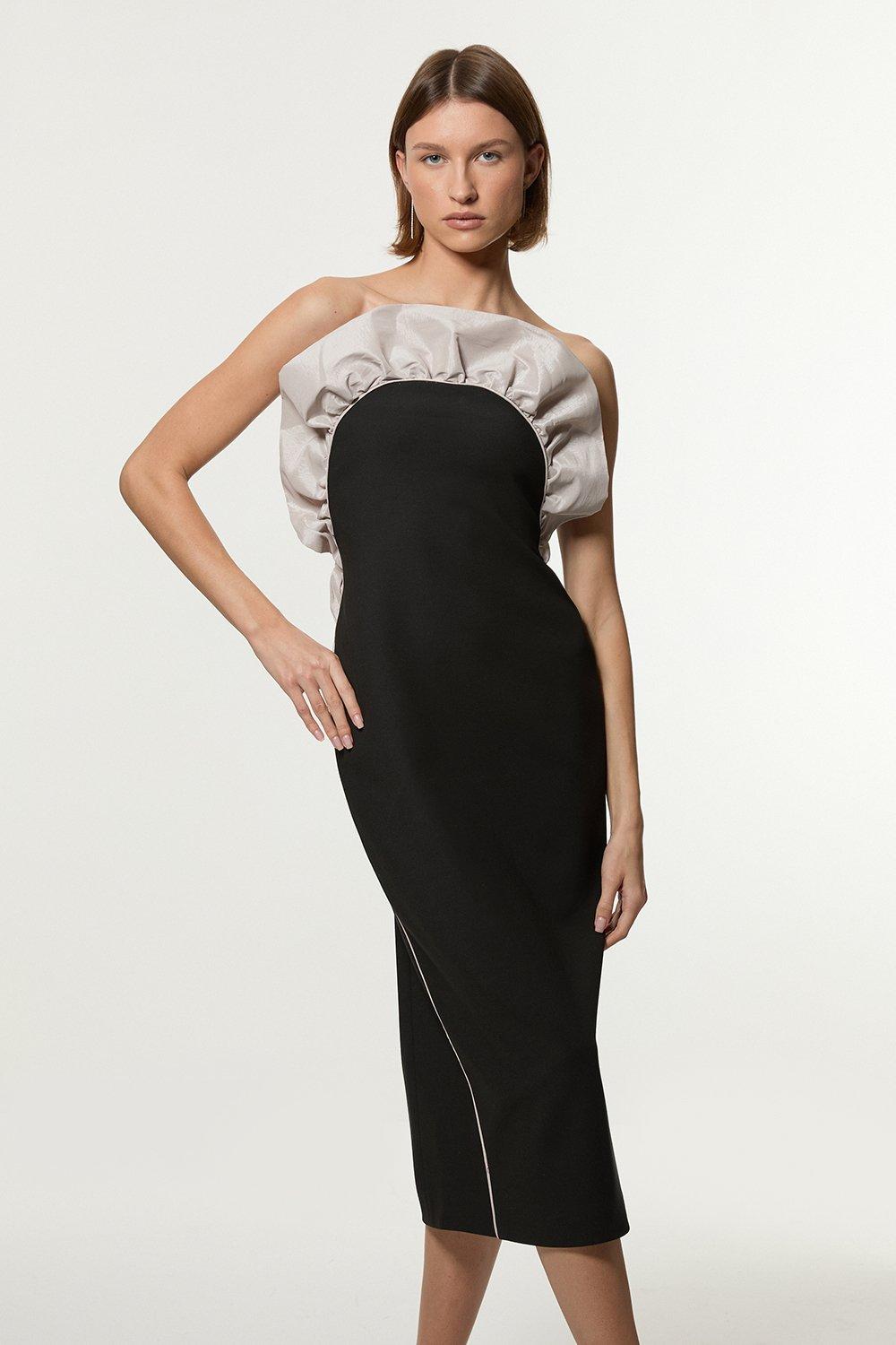 【関税・送料込】karen millen マキシバンドゥドレス 日本未入荷☆Karen Millen レーストップマキシドレス
