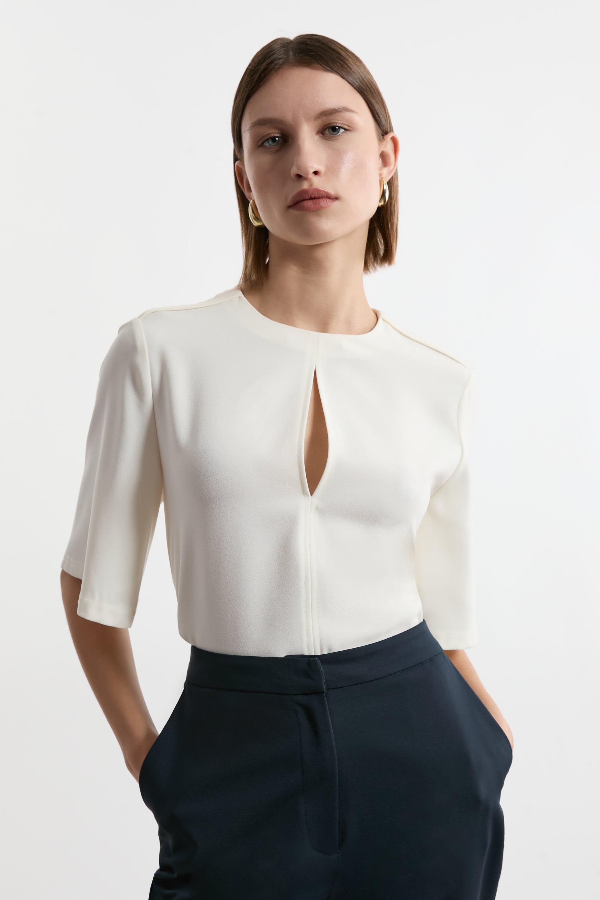 Petite Viscose Satin One Shoulder Draped Midi Dress | Karen