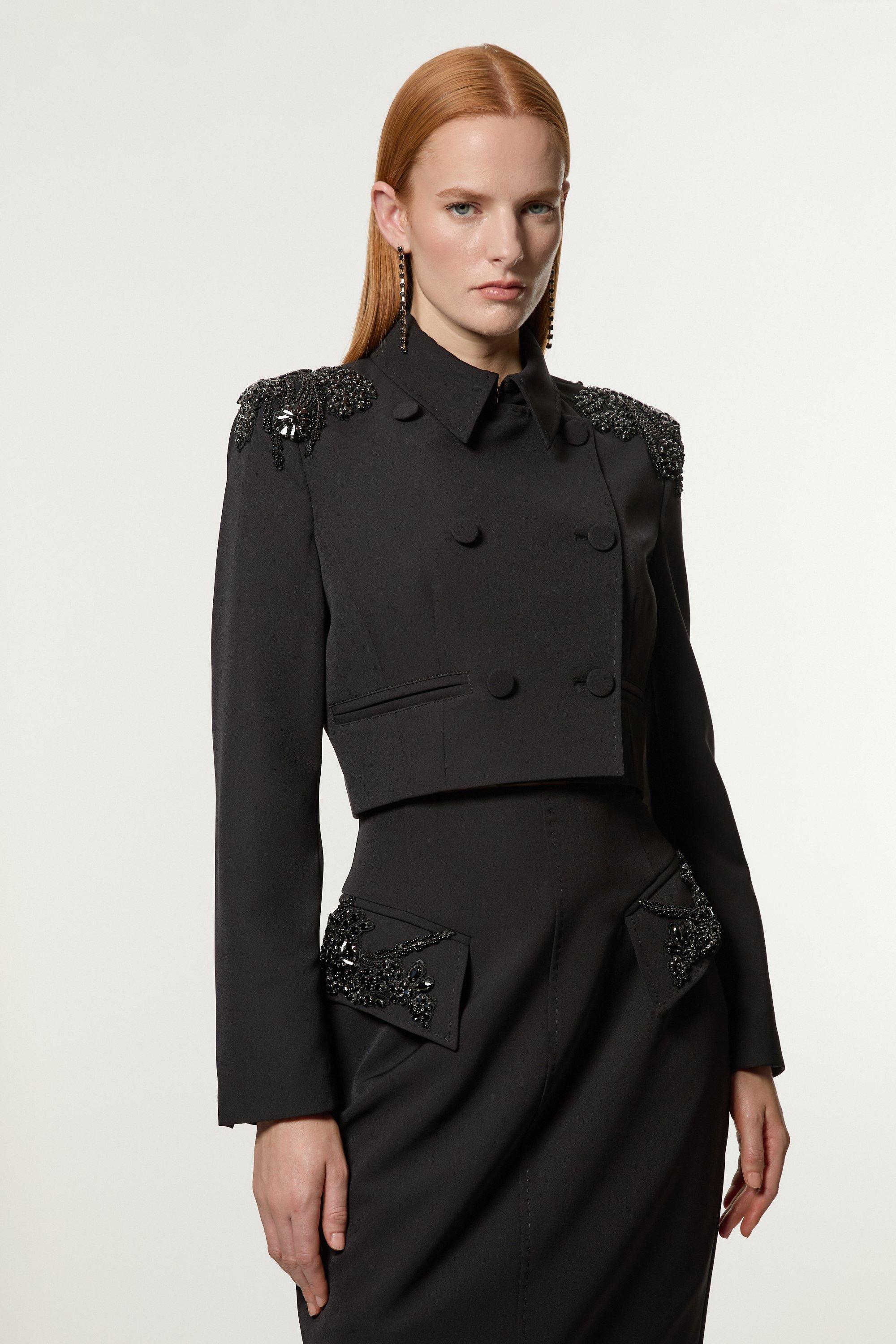 Waist Shape Tailored Jacket – L'AUBE BLANC