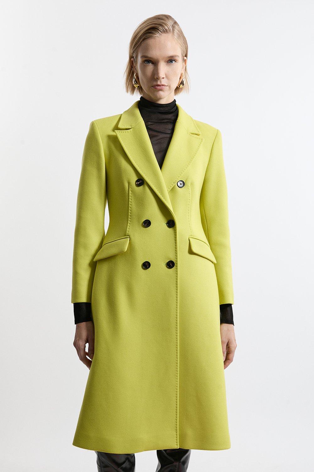 Petite Premium Italian Manteco Wool Investment Notch Neck