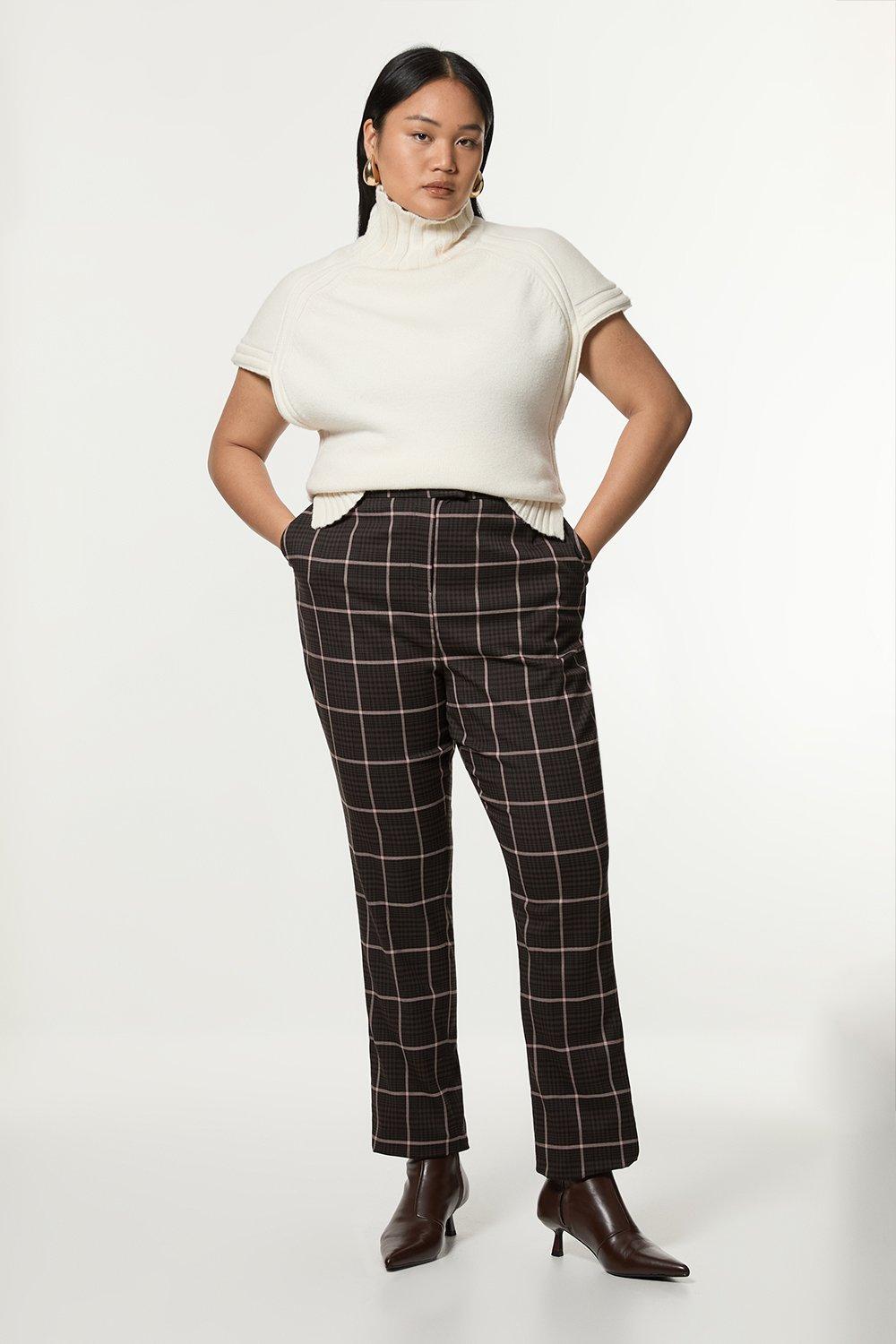 Tailored Straight Leg Pants | Karen Millen