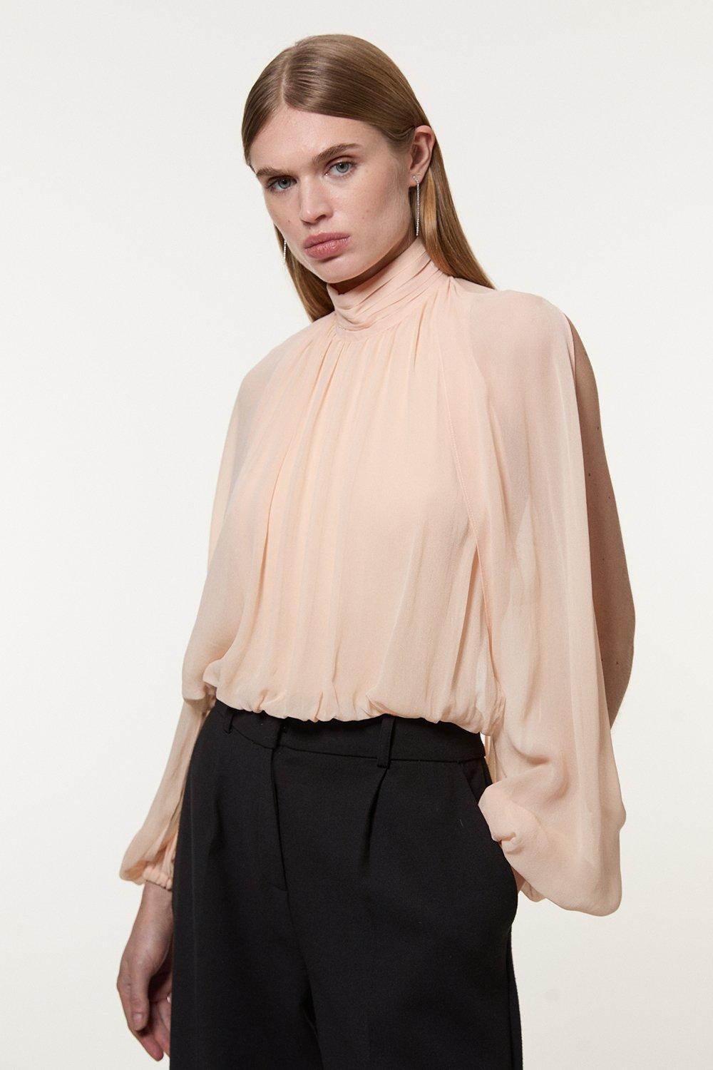 ◆KAREN MILLEN◆ リネンビスコースストラップ織りミディドレス ◇KAREN MILLEN◇ リネンビスコースストラップ織りミディドレス