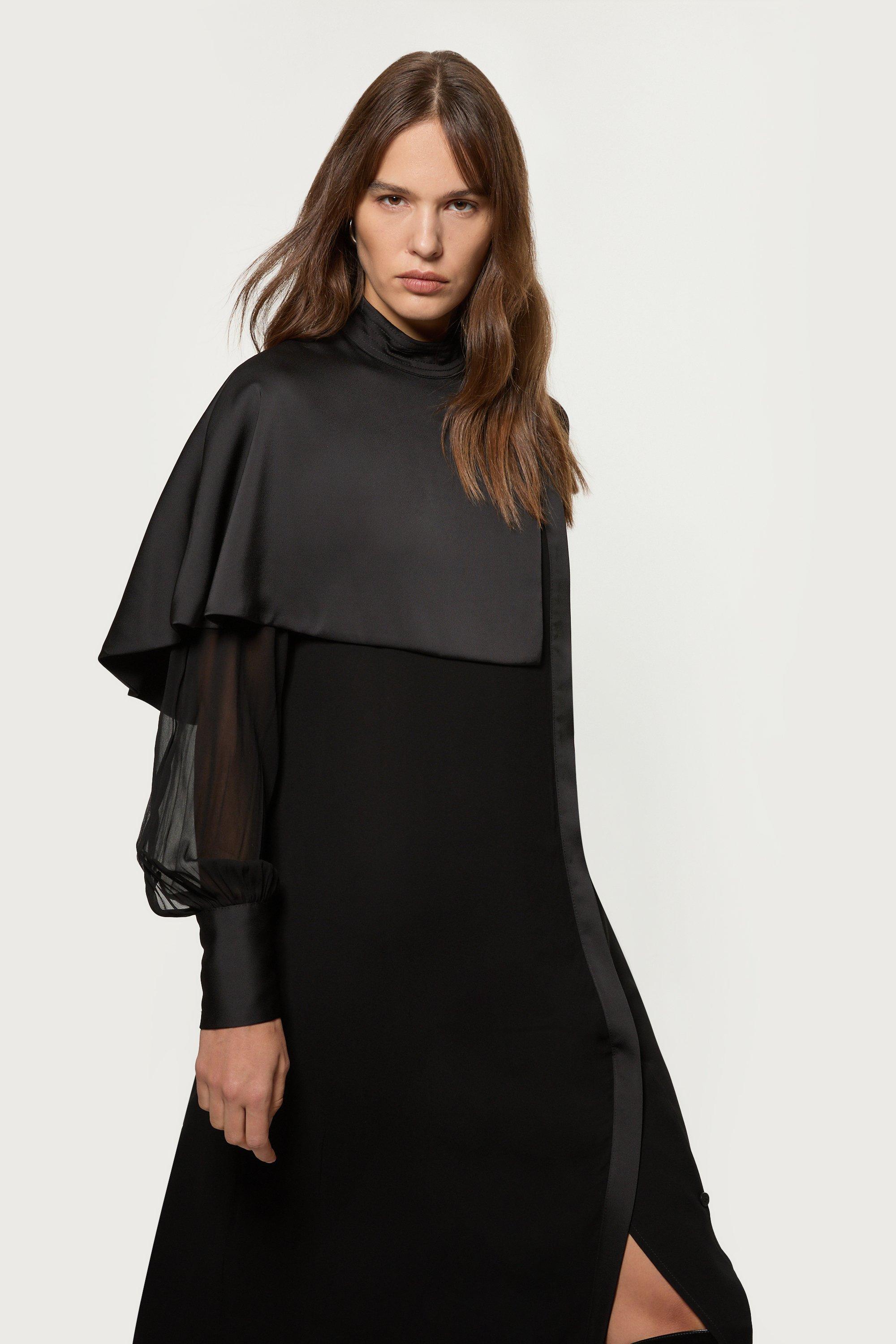 Corded Knit Chain Detail Knit Maxi Dress | Karen Millen