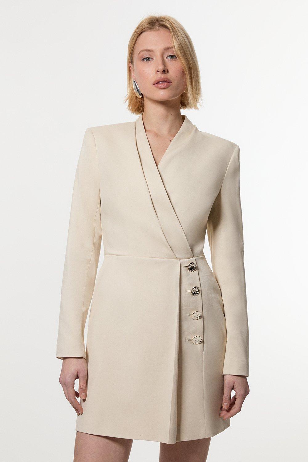 スーツ・フォーマル・ドレス L'or Cape collar Dress ANDHOM Church Priest Clergy Dress for Women Tab Collar