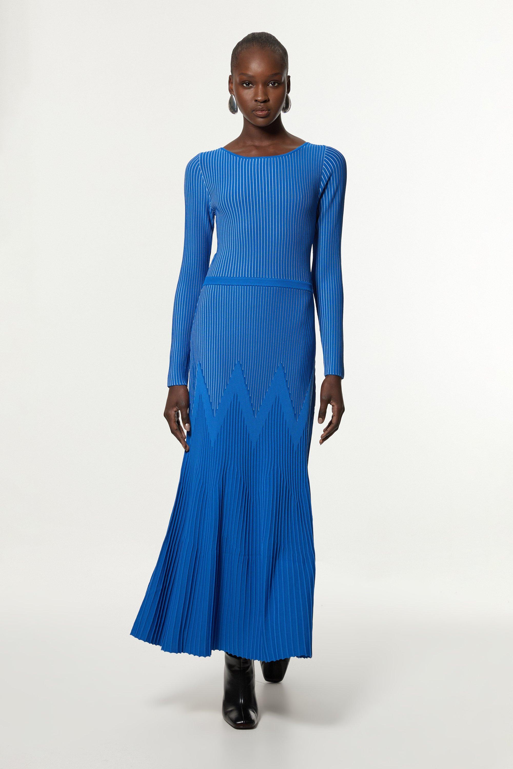 新春初売り Chain Bandage Form Figure Strap Millen Karen | Dress Midaxi Knit スーツ・フォーマル・ドレス