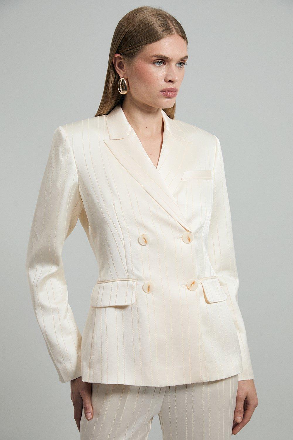 【KAREN MILLEN】ストラクチャード テーラード ラップ ブレザー KAREN MILLEN】ストラクチャード テーラード ラップ ブレザー