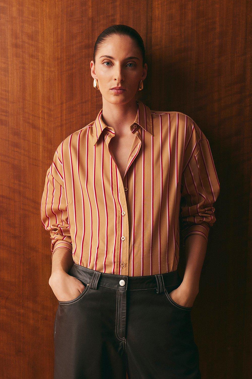 VOCE掲載］Frill peplum shirt – ecmile.
