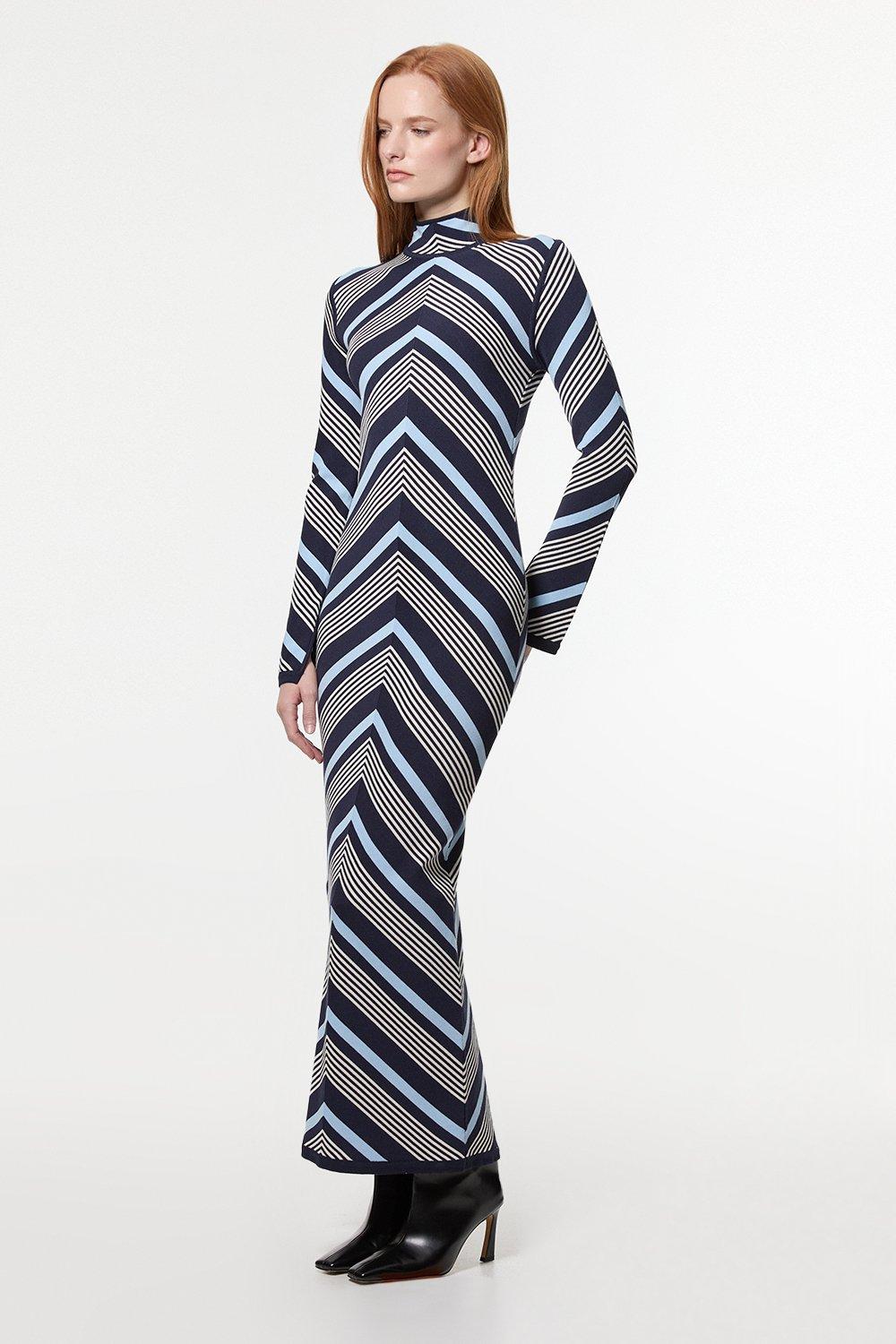 Premium Utility Linen Woven Midi Shirt Dress | Karen Millen