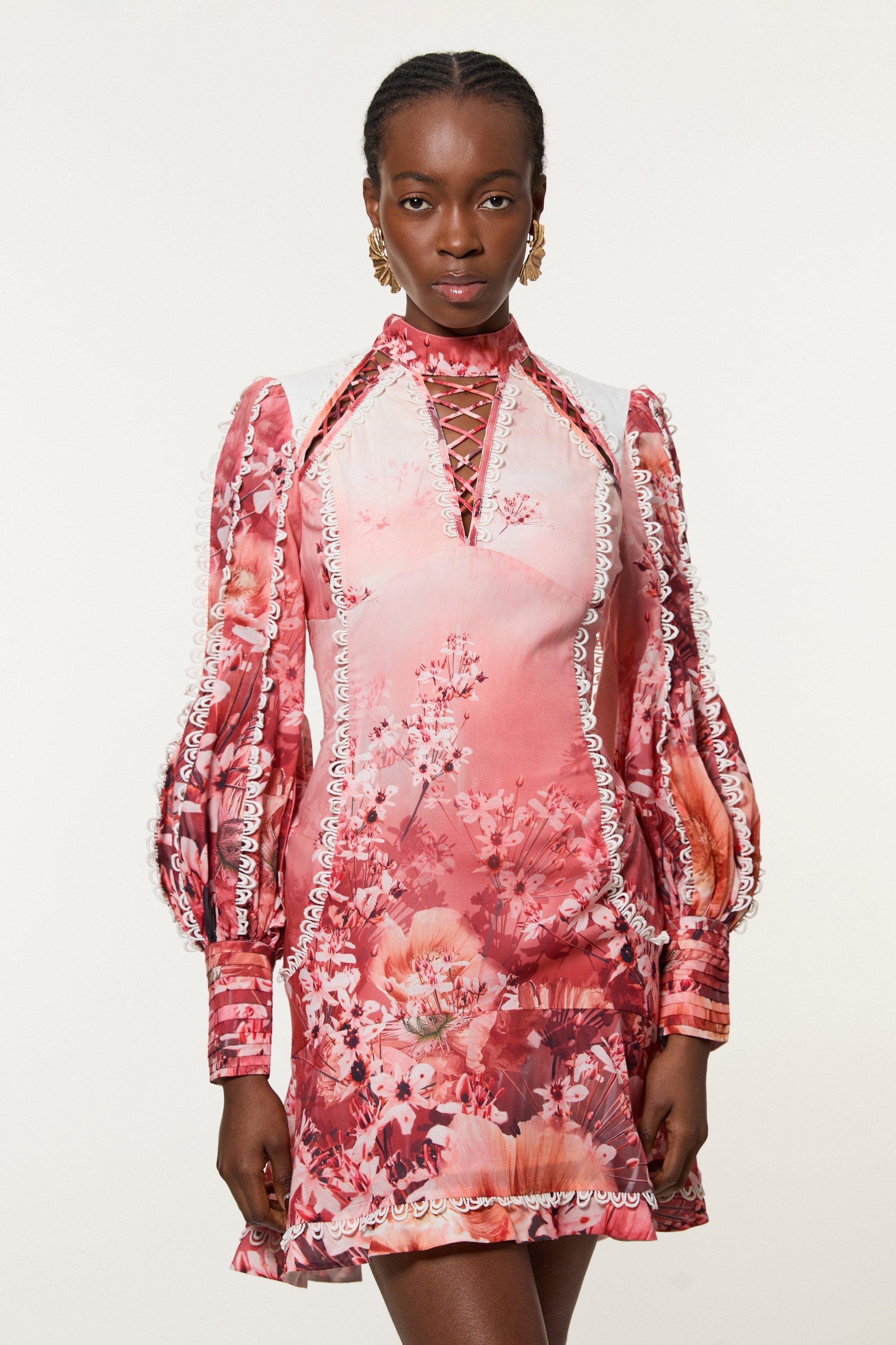 Marble Print Jersey Cap Sleeve Mini Dress | Karen Millen Marble Print Jersey Cap Sleeve Mini Dress | Karen Millen