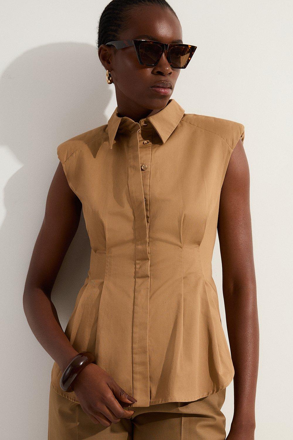 VOCE掲載］Frill peplum shirt – ecmile.