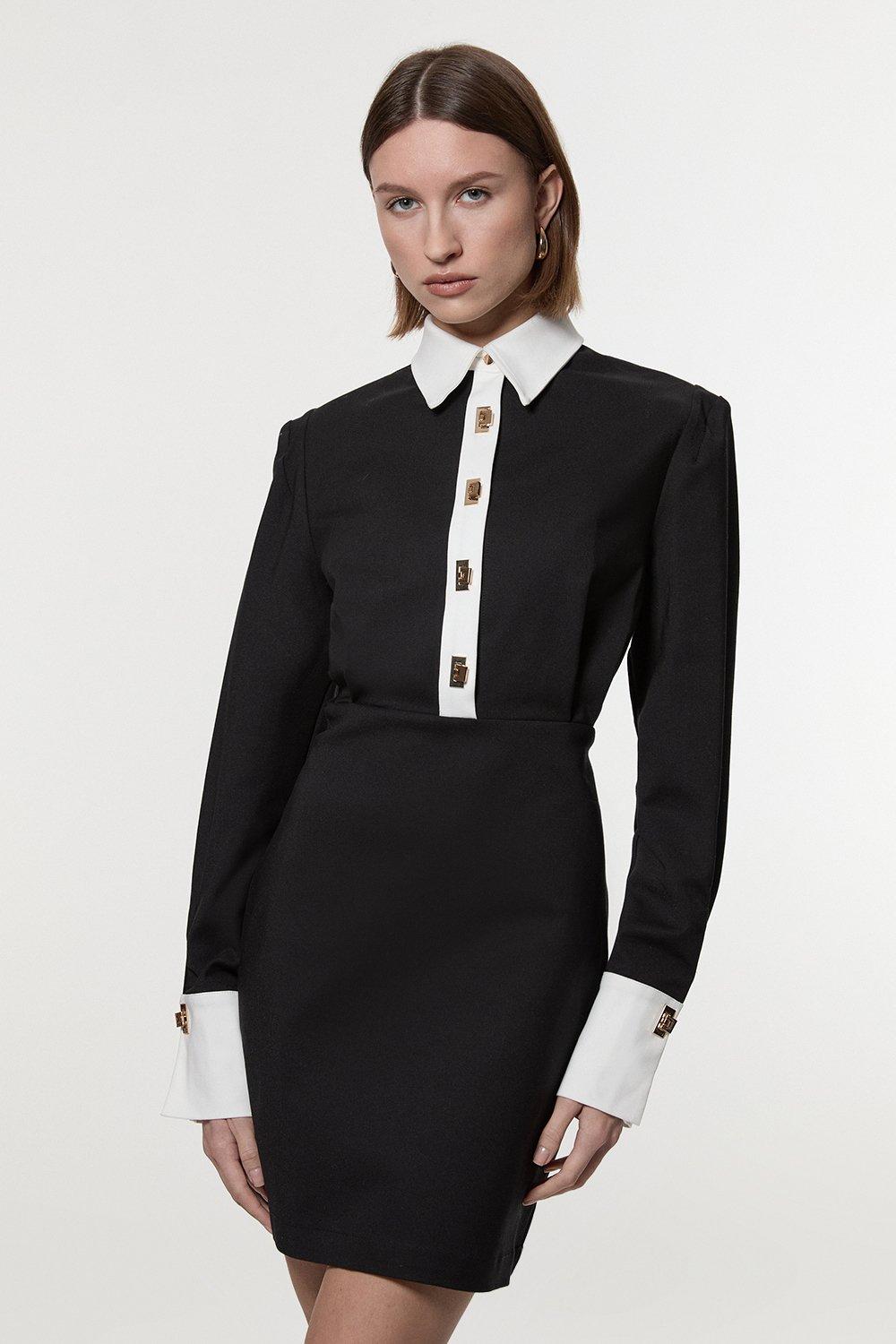 ★Karen Millen★ ビーチかぎ針編みミニドレス bkk24708_black_xl?pdp.template
