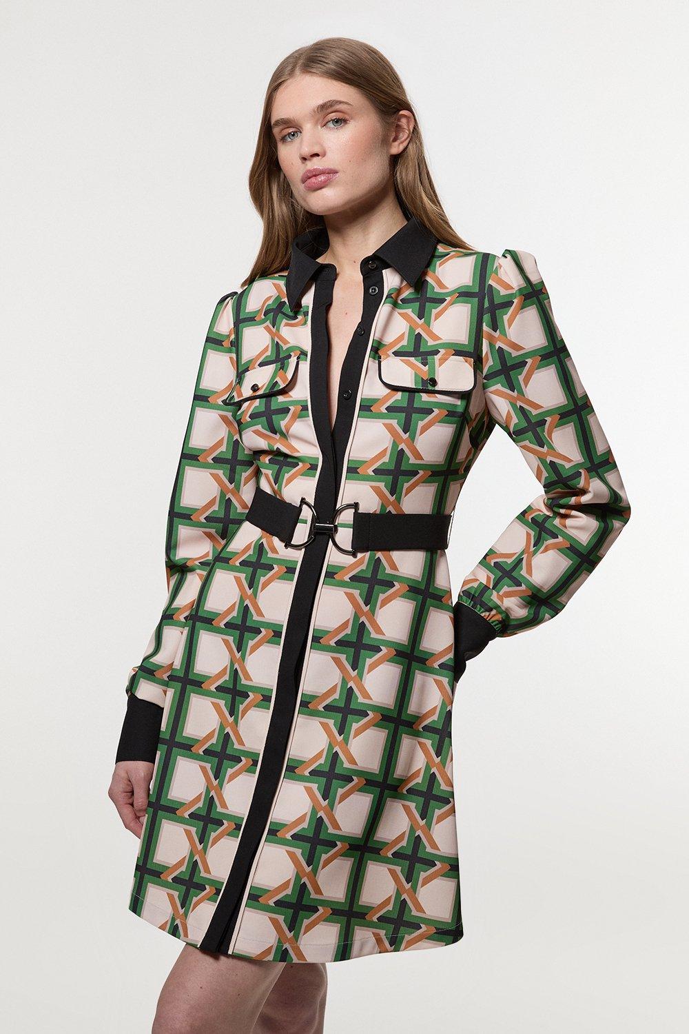 ★Karen Millen★ 刺繍コットンリネンウーブンホルタードレス ☆Karen Millen☆ プチフローラル刺繍リネンウエディングドレス