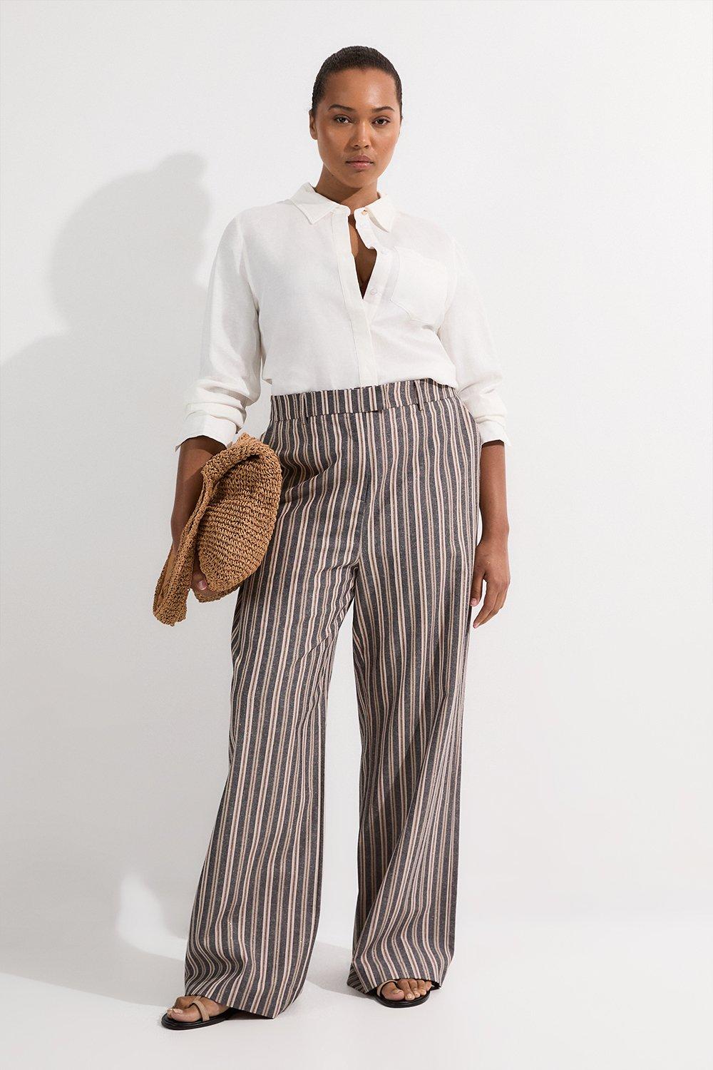 Limited Edition Oversized Wide Leg Trousers | Karen Millen
