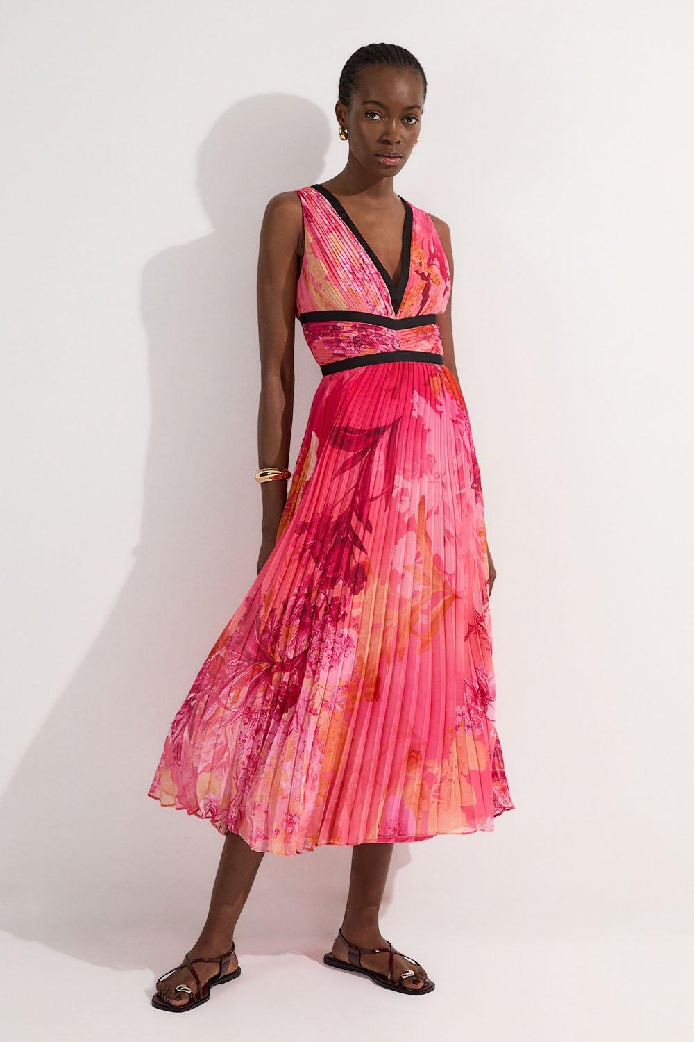 Metallic Taffeta One Shoulder Ruffle Full Skirt Tailored