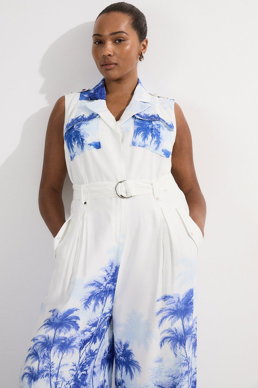 Beaded Fringed And Embellished Jumpsuit | Karen Millen