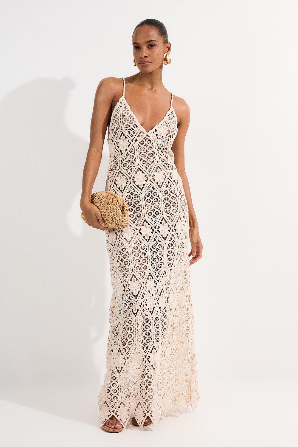 Puff Sleeve Viscose Metallic Thread Woven Kimono | Karen Millen