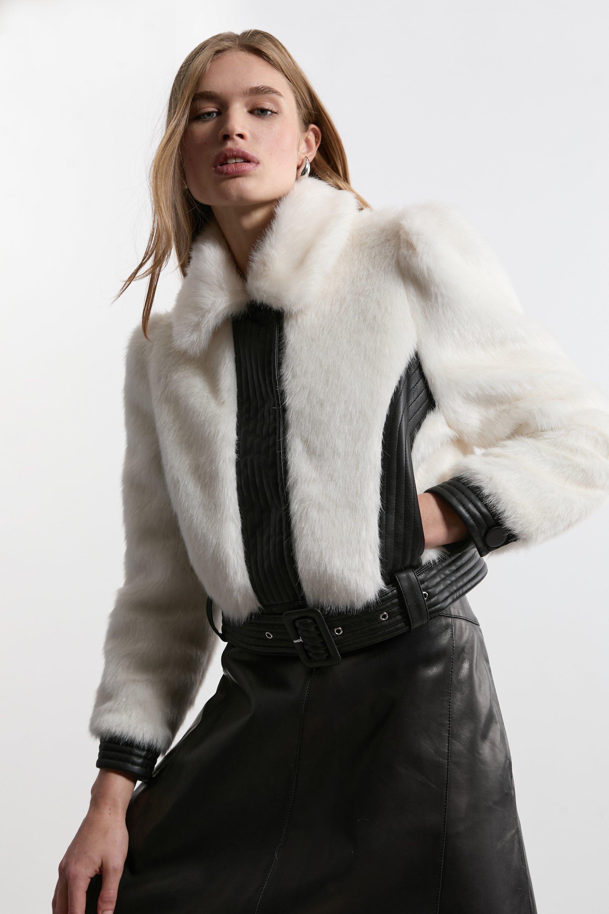 Structured Viscose Satin Tailored Double Breast Jacket