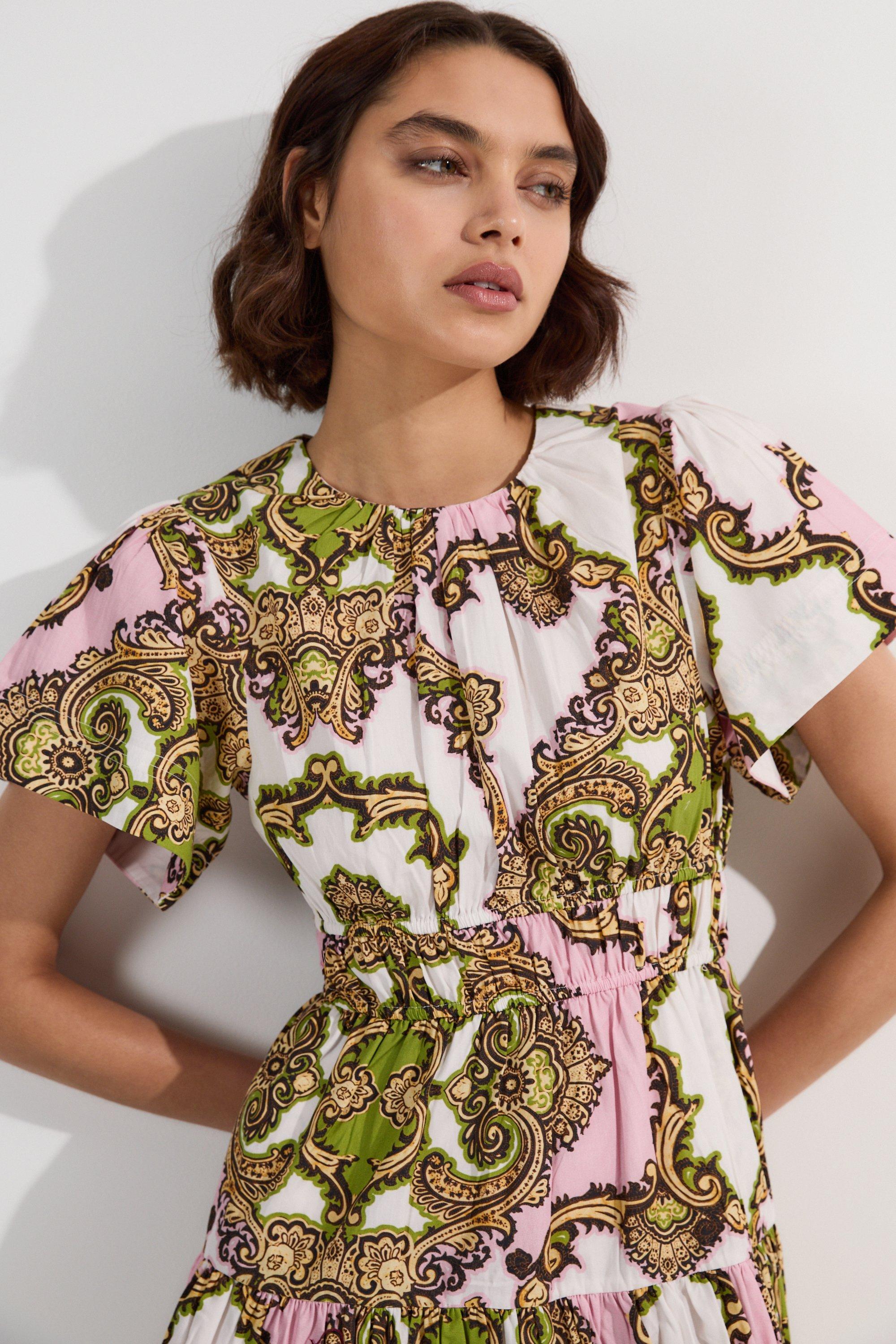 Silver Metallic Jacquard Twill Strappy Woven Mini Dress Silver Metallic Jacquard Twill Strappy Woven Mini Dress